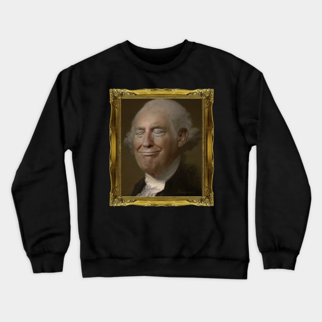 Trump George Washington 4th of July TShirt Trump 2020 MAGA KAG Crewneck Sweatshirt by CultTees